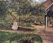 Camille Pissarro corner of the garden oil on canvas